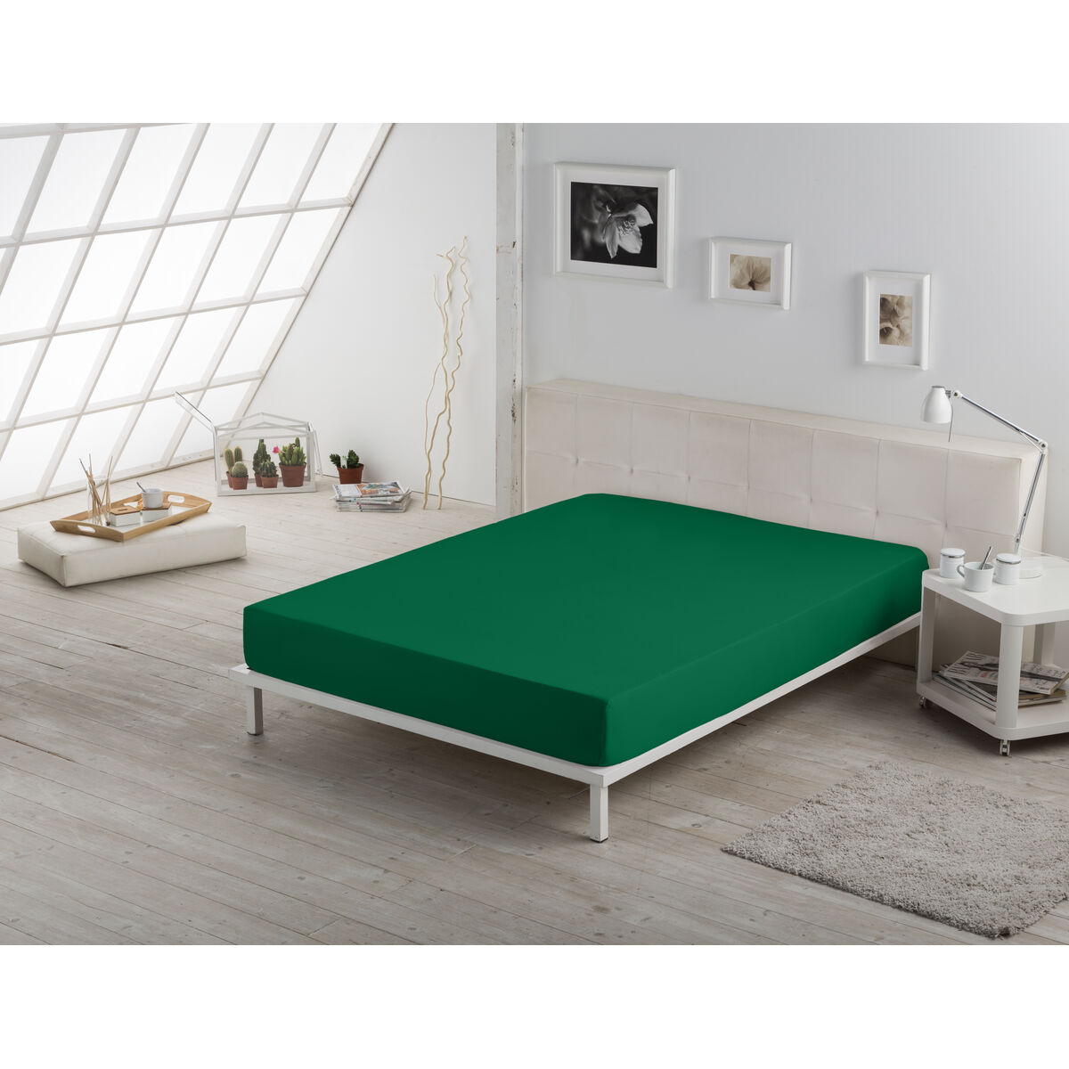 Fitted bottom sheet Alexandra House Living 180 x 200 cm-4