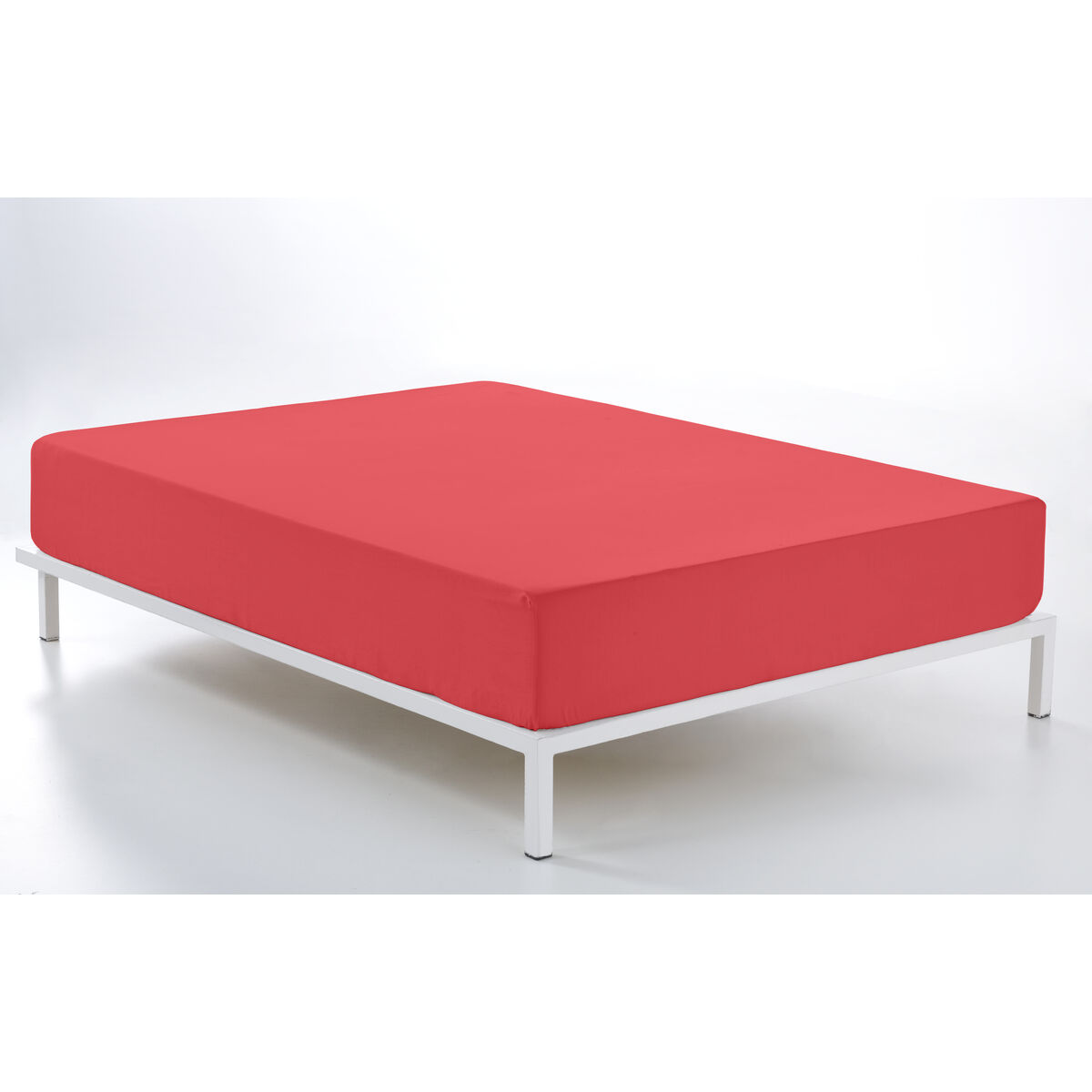 Fitted sheet Alexandra House Living Red 180 x 190/200 cm-7
