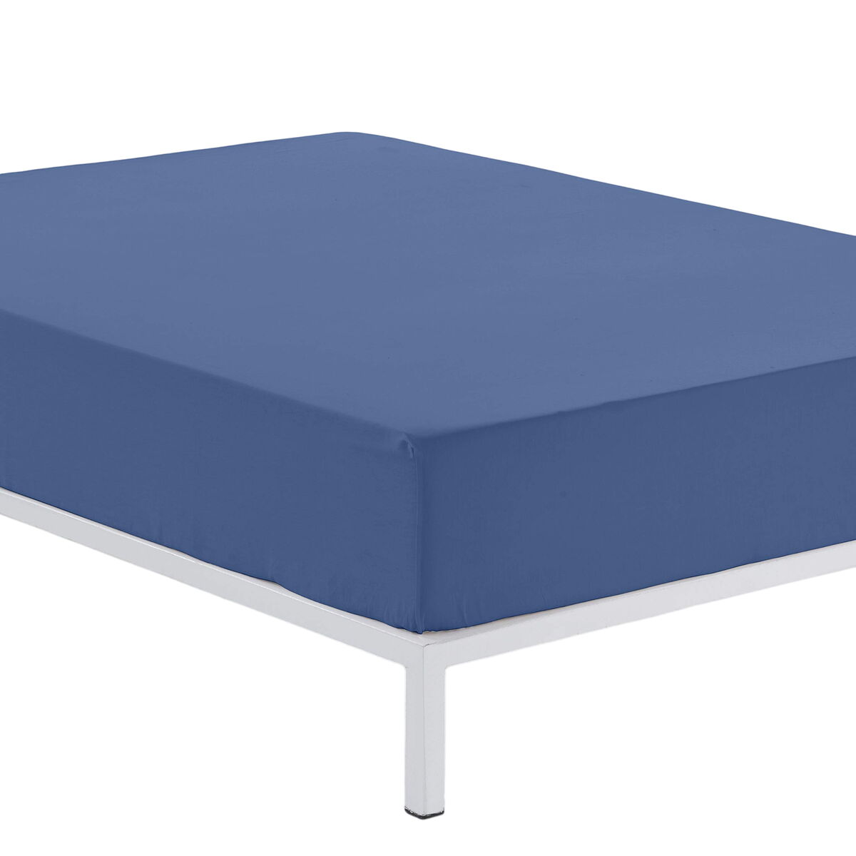 Alexandra House Living Fitted Sheet Blue 180 x 190/200 cm-6