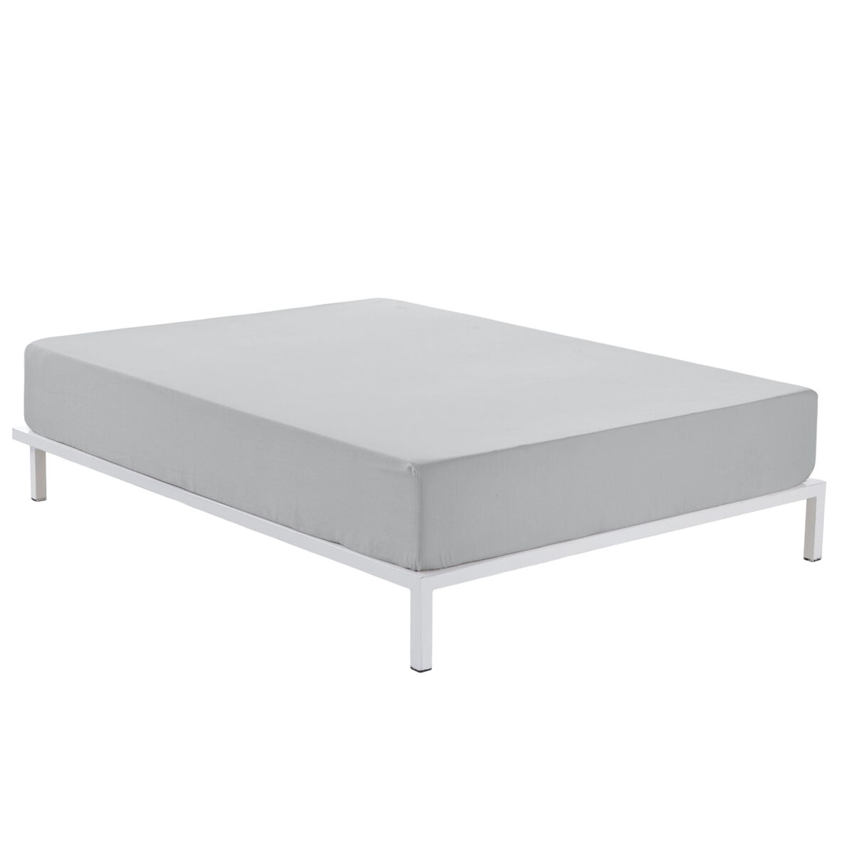 Passgenaues Blatt Alexandra House Living Perlgrau 190/200 x 200 cm-5