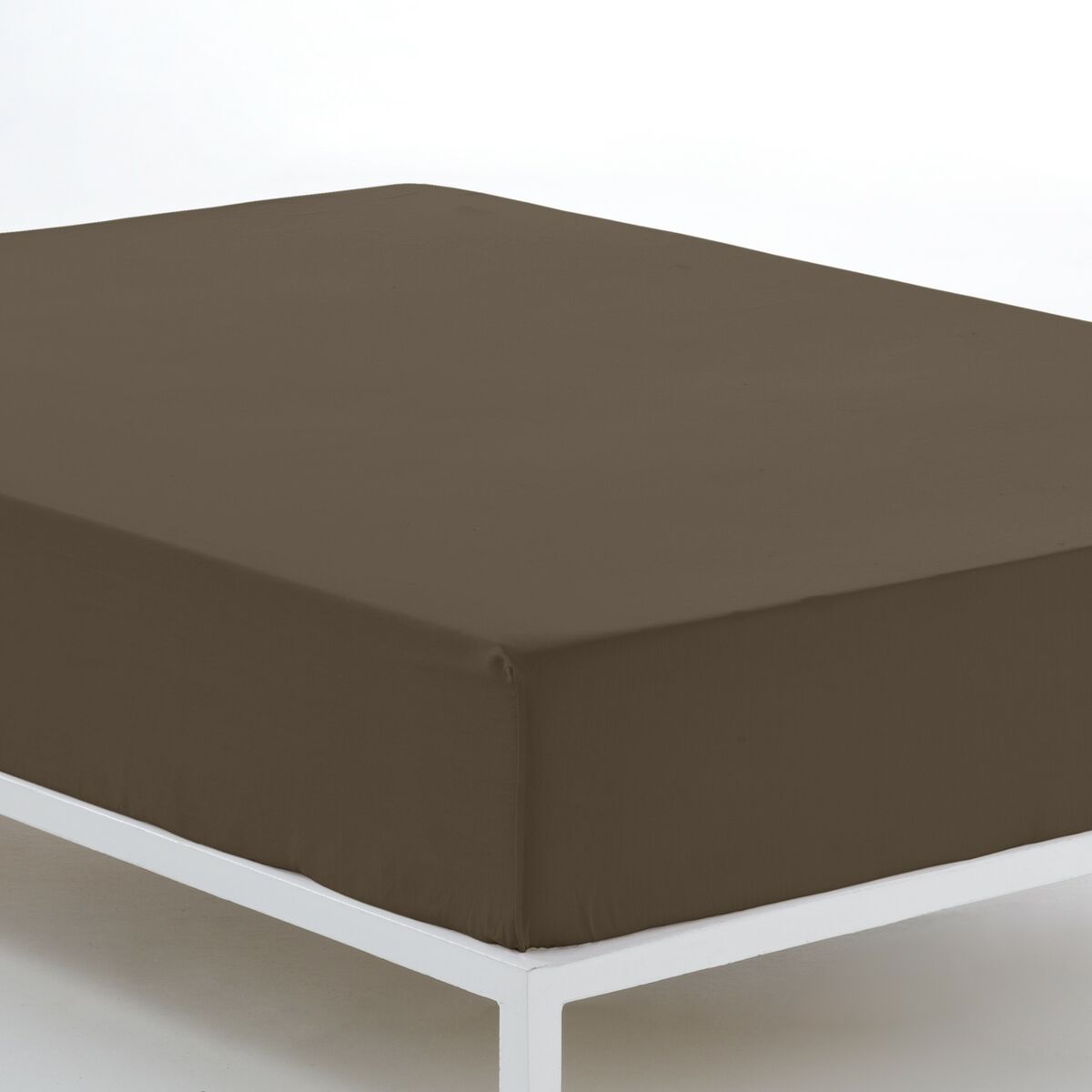 Подогнанный нижний лист Alexandra House Living Темно-зеленый 200 x 200 cm-3