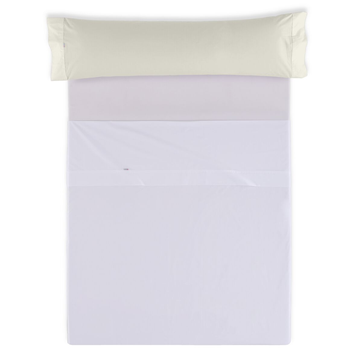 Alexandra House Living Pillowcase Cream 45 x 110 cm-2