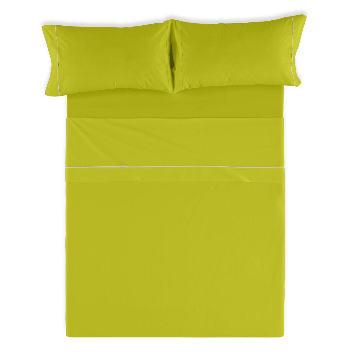 Alexandra House Living Pistachio 150/160 Bed 4 품목을 채우지 않은 노르딕 백