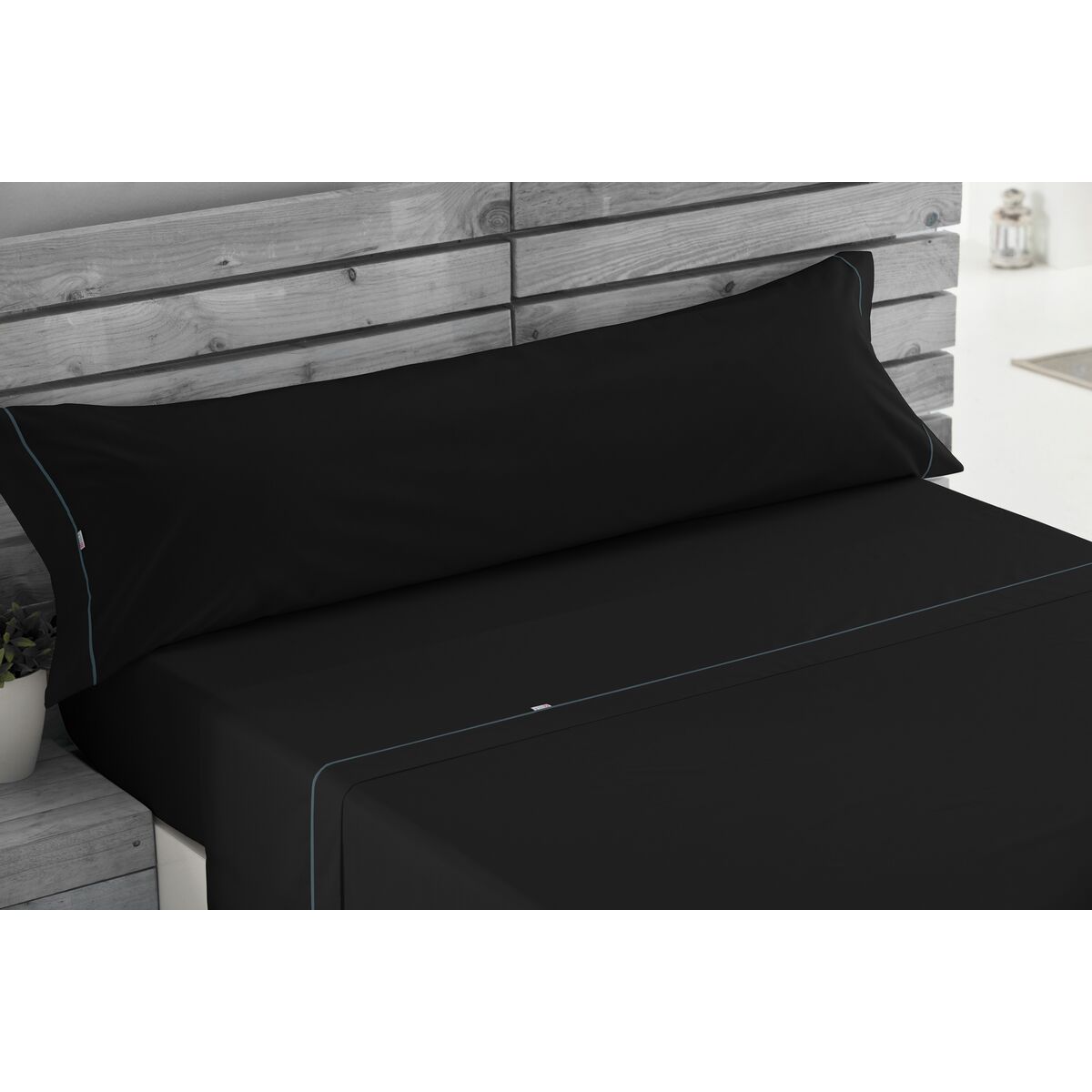Nordic无填充袋Alexandra House Living Black 150 bed 4物品-3