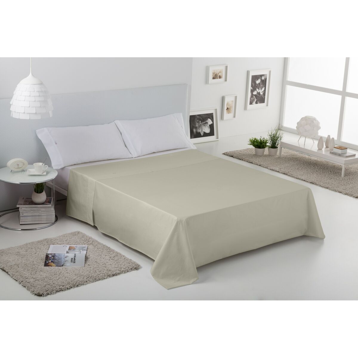 Alexandra House Living Beige Tischplatte 170 x 270 cm-5