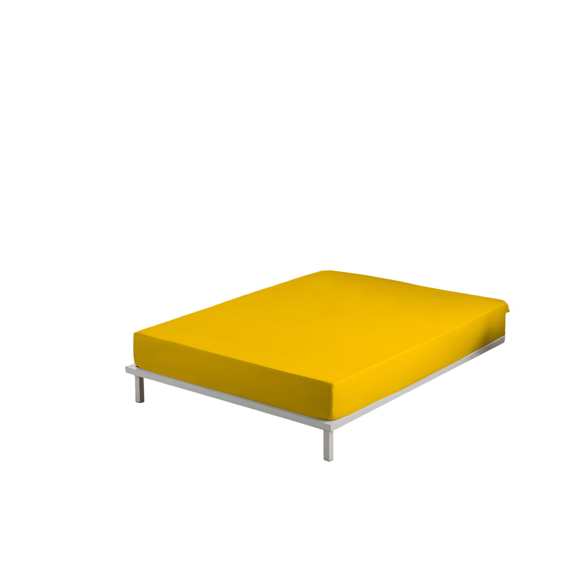 Folha inferior do Alexandra House Living Mostarda 135/140 x 190/200 cm-6