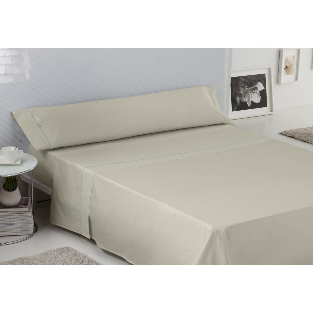 Bag Nordic unfilled Alexandra House Living Beige 150 Bed 3 Items-3