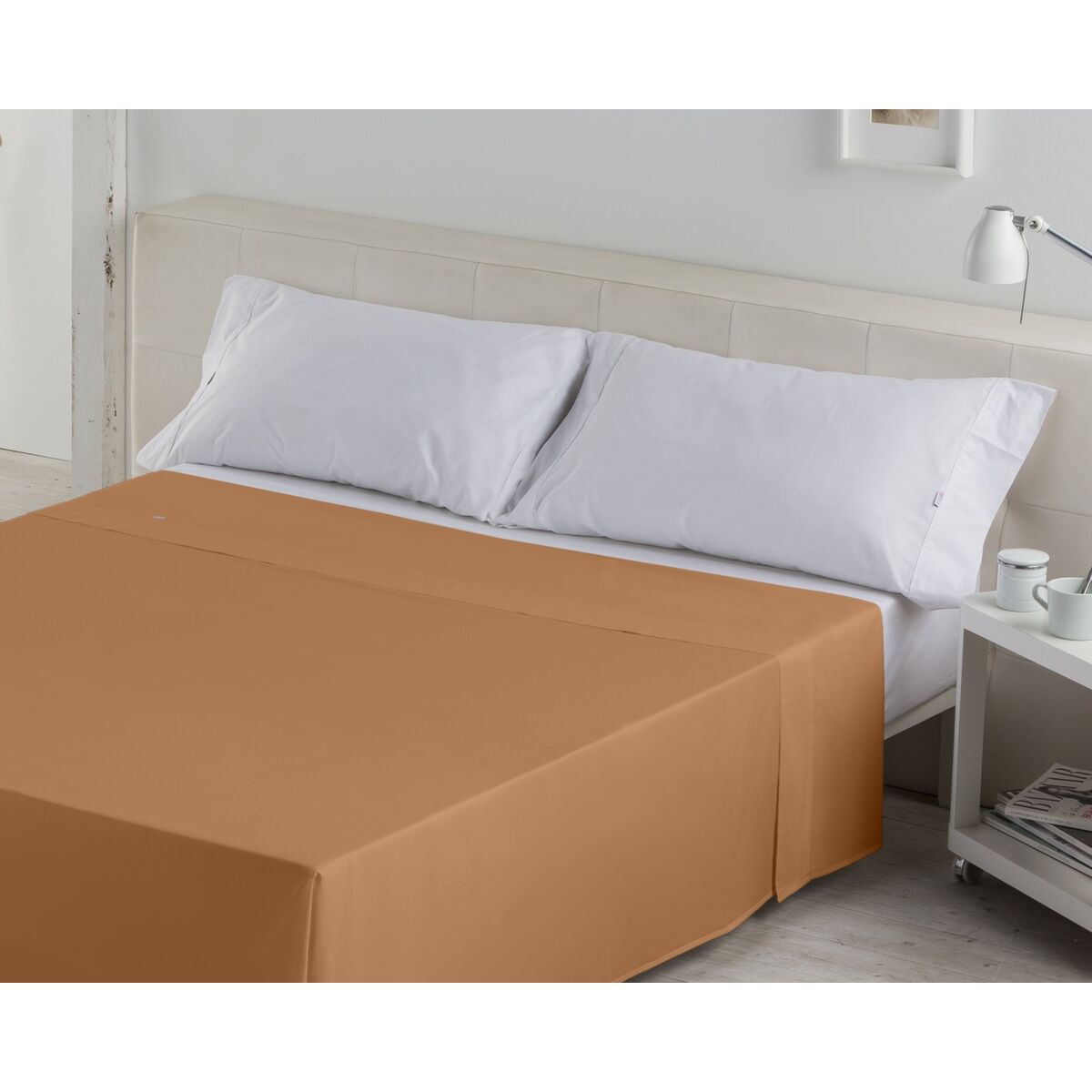 Folha de mesa Alexandra House Living Castanho 280 x 270 cm-4