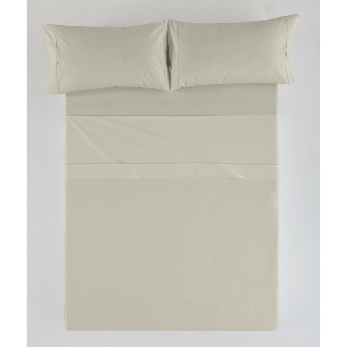 Bolsa sin relleno Nordic Alexandra House Living Beige 150/160 cama 4 Artículos-2