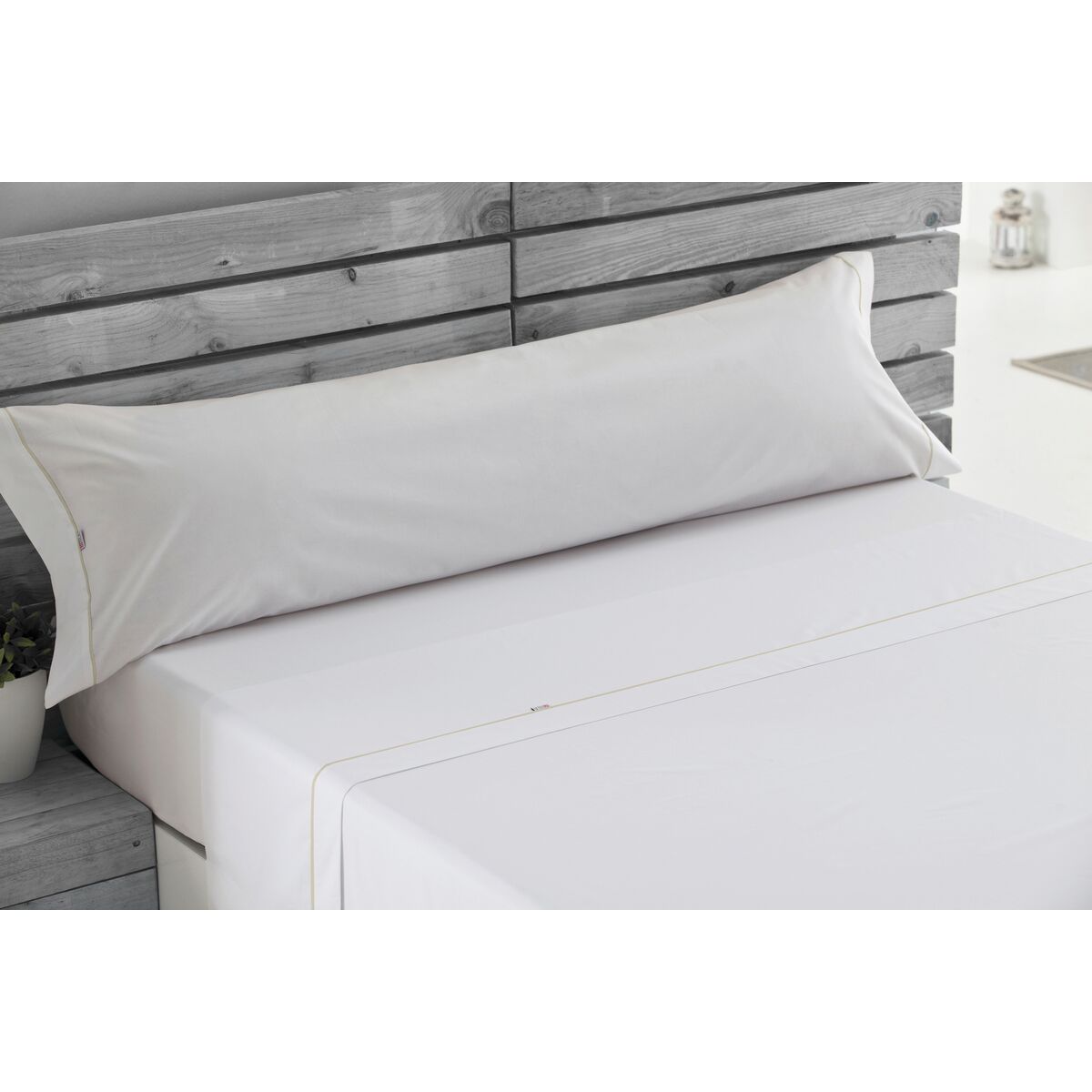 Saco Nordic sem preenchimento Alexandra House Living branco 135/140 cama 3 Itens-3