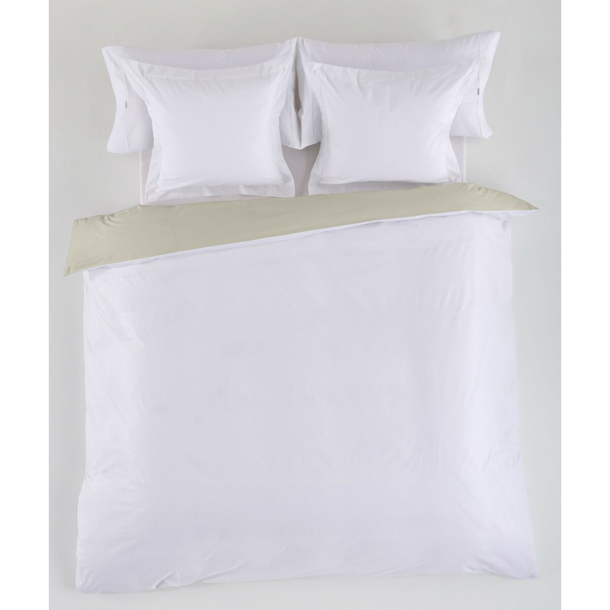 Пододеяльник Alexandra House Living Белый 260 x 240 cm-3