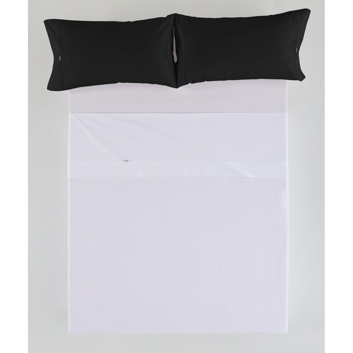 Kissenbezug Alexandra House Living Schwarz 45 x 95 cm (2 Stück)-3