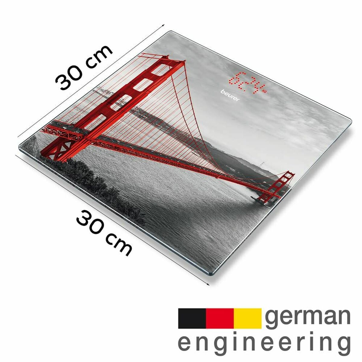 Цифровые весы для ванной Beurer GS215-3