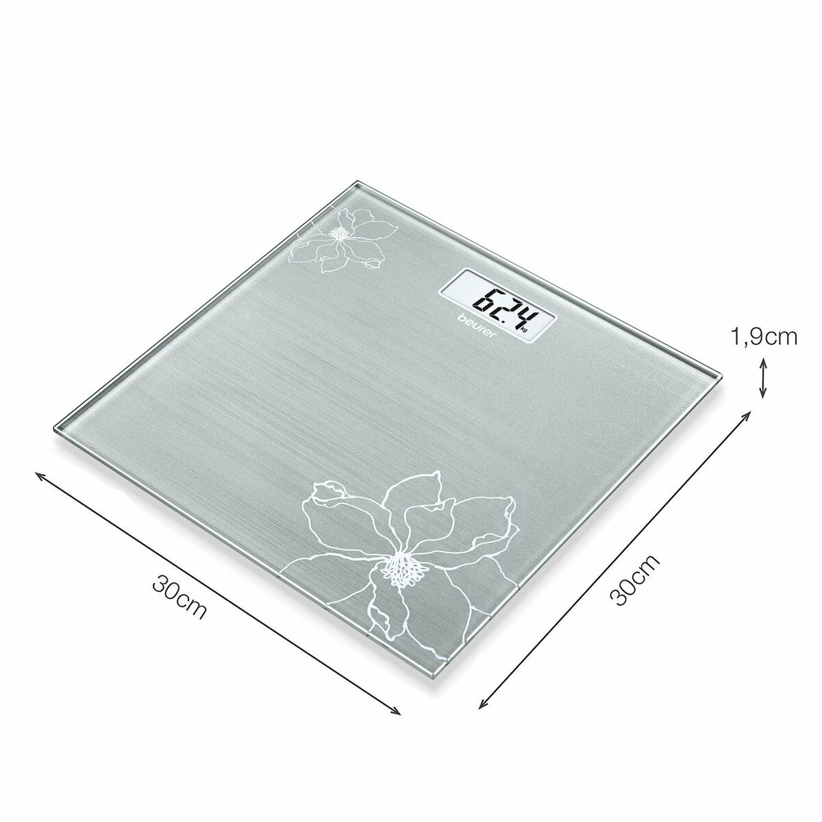 Báscula de baño digital Beurer GS10 Vidrio-3