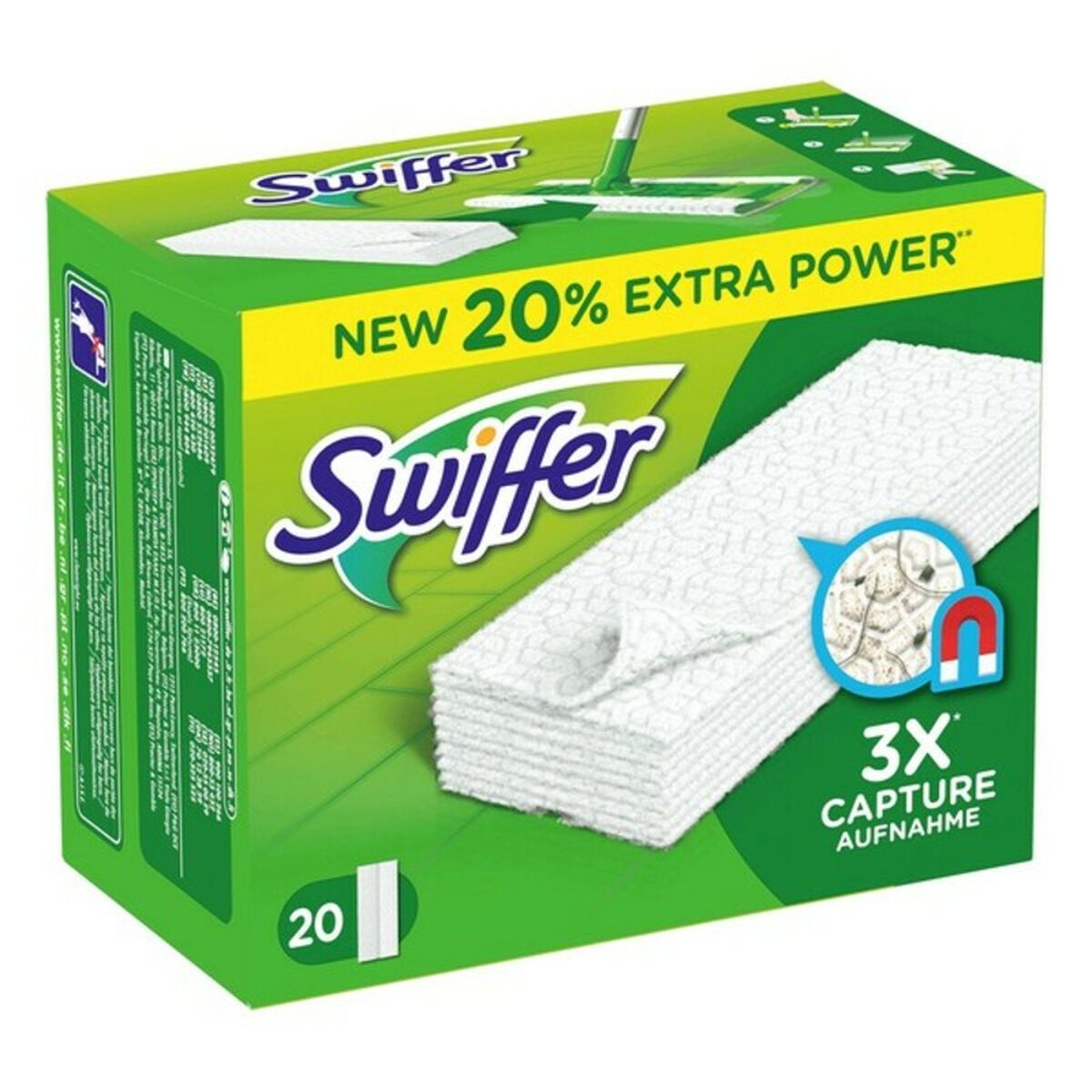 Замена швабры Swiffer Mopa Polvo Сухой (20 штук) (20 uds)-2