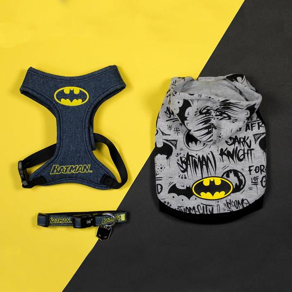 Толстовка для собак Batman S Чёрный-8