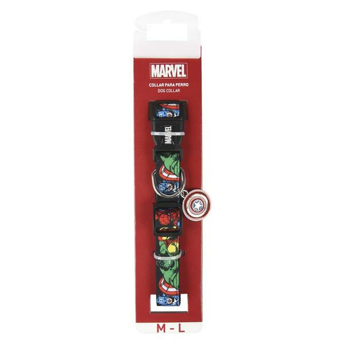 Собачий ошейник Marvel XXS/XS Чёрный-4