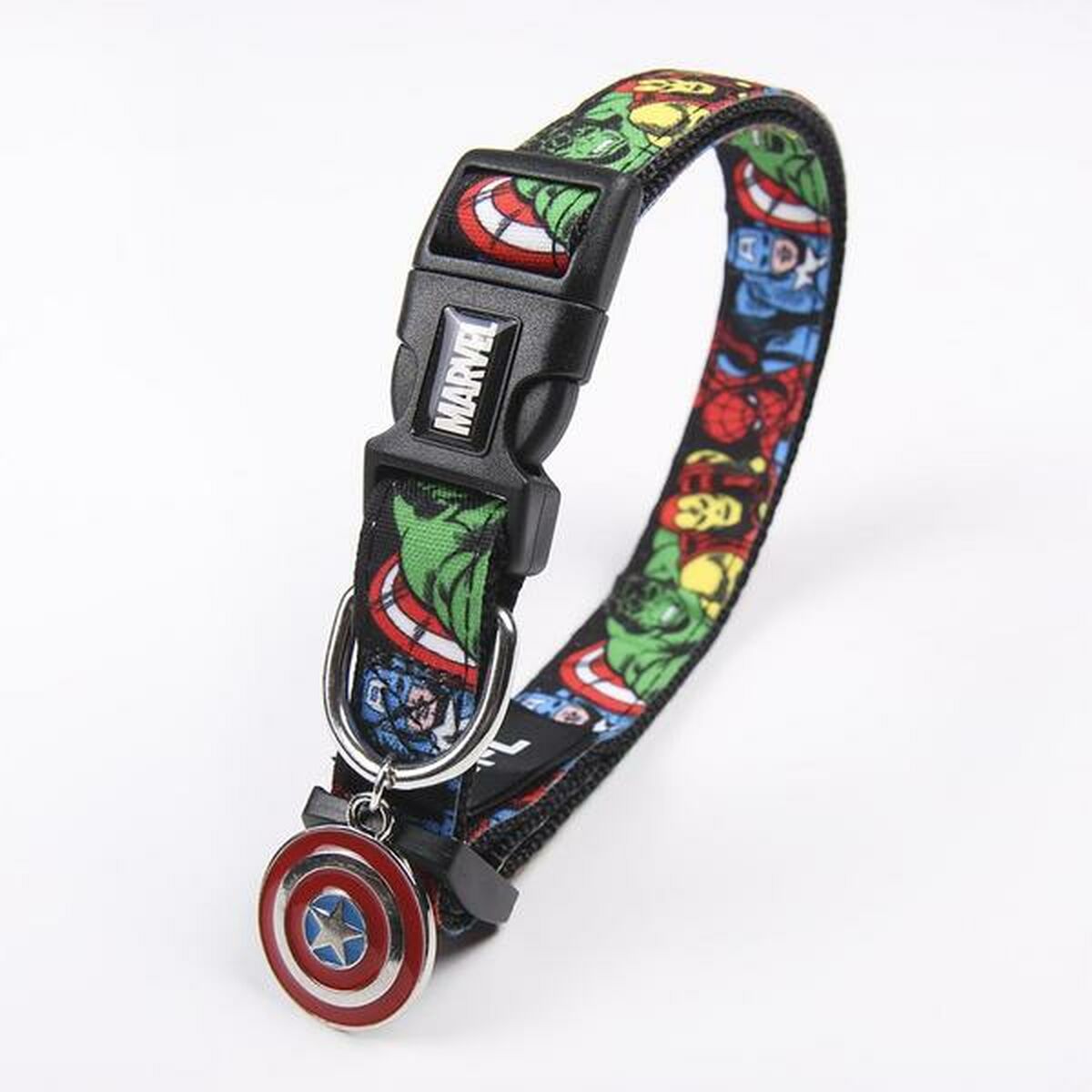 Собачий ошейник Marvel XXS/XS Чёрный-7