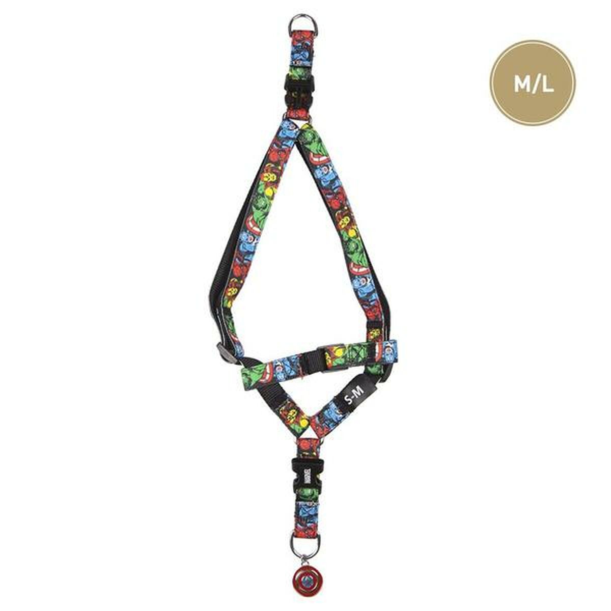 Marvel Dog Harness Black M/L-2