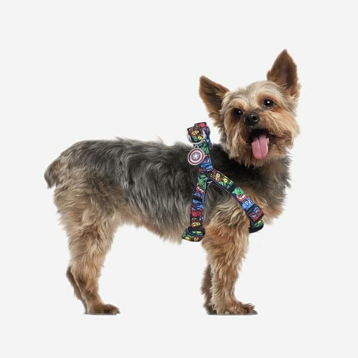Marvel Dog Harness Black M/L-3