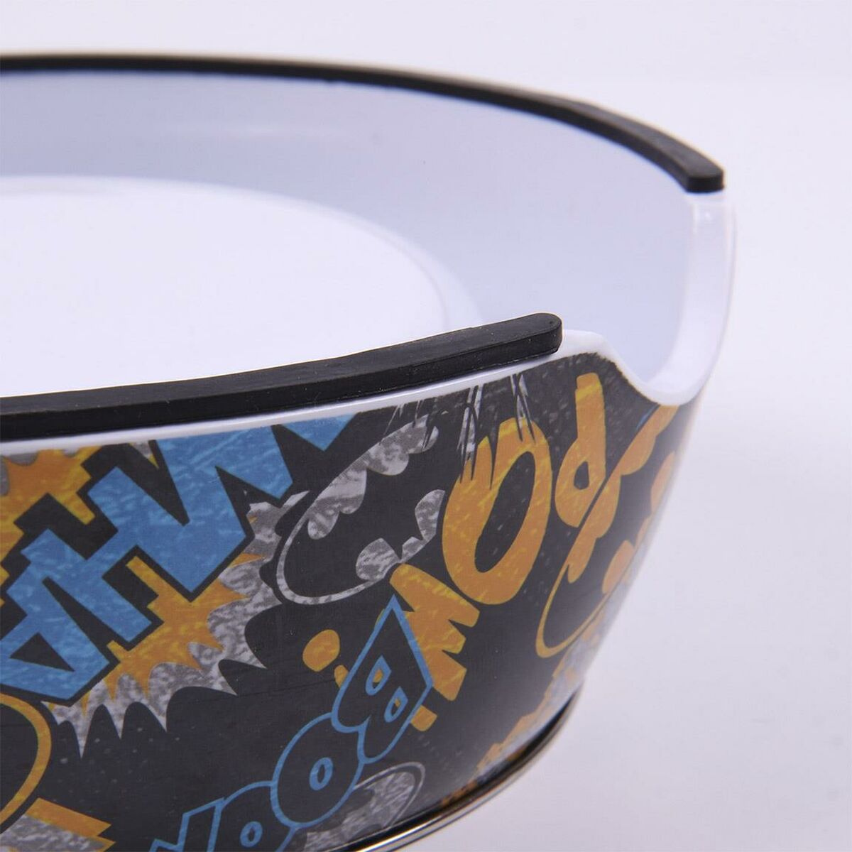 Кормушка для собак Batman меламин 410 ml Металл Разноцветный-3