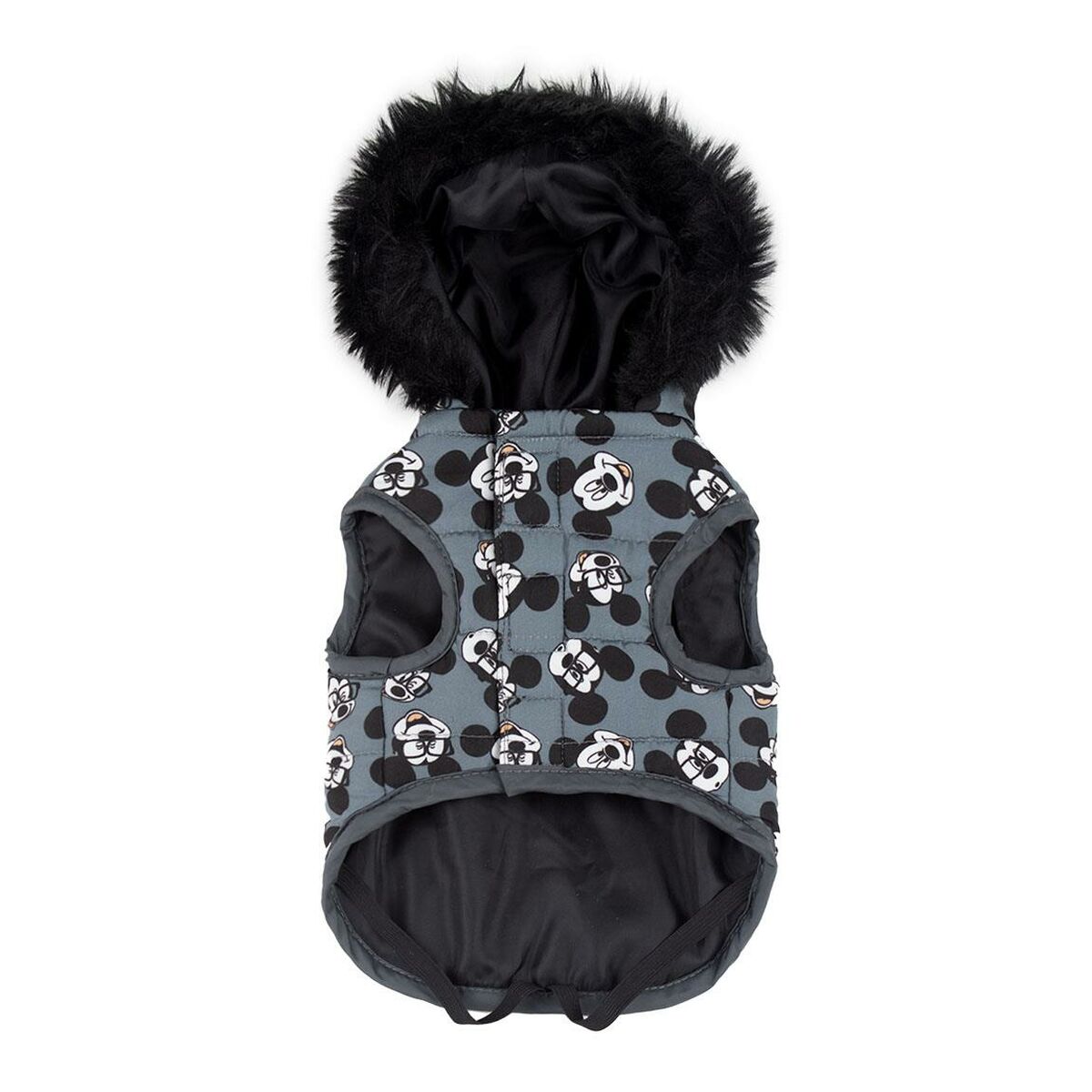 Mickey Mouse Grey Dog Coat-7