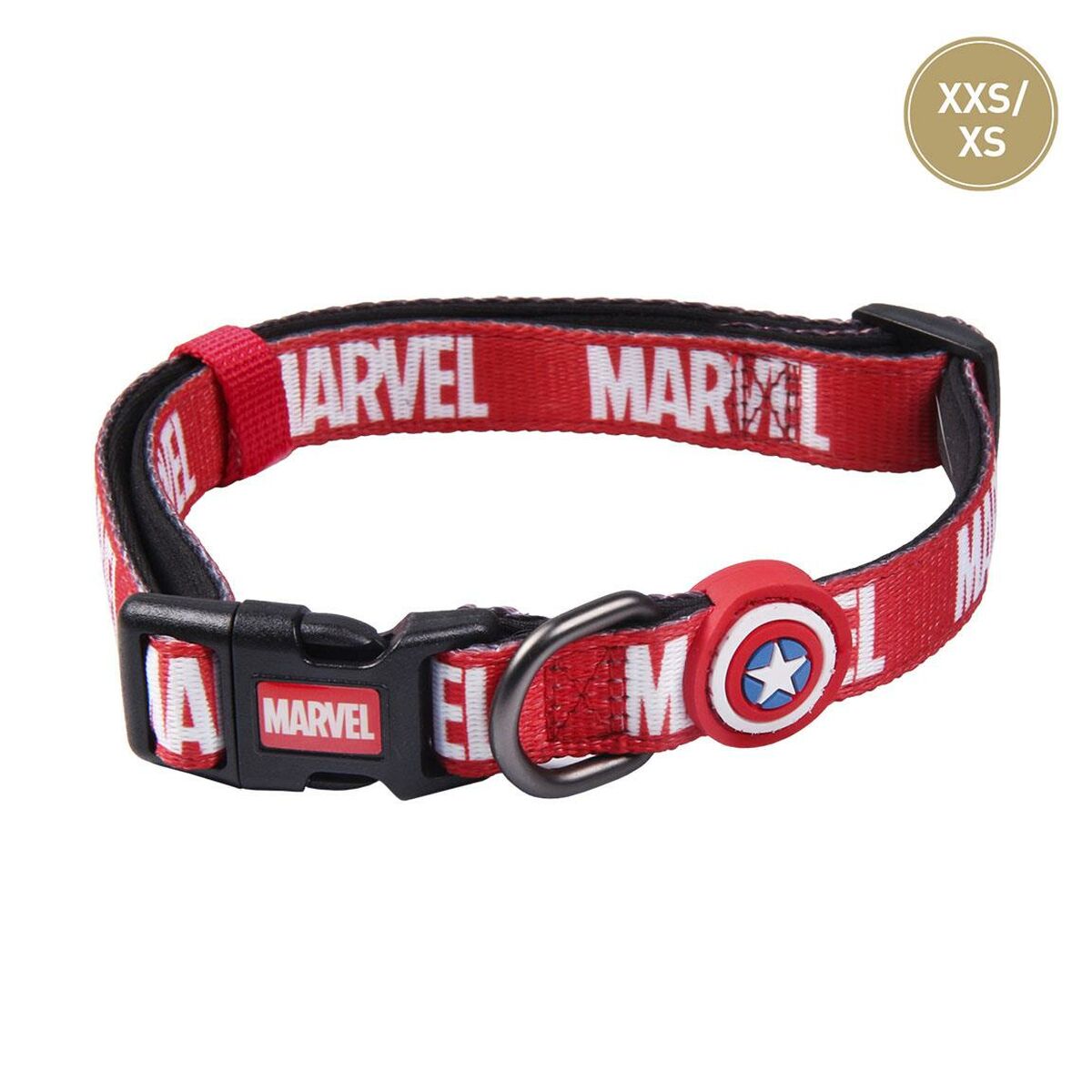 Marvel Dog Collar XXS/XS Red-3