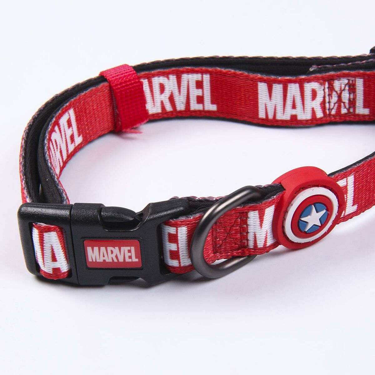 Собачий ошейник Marvel S/M Красный-2