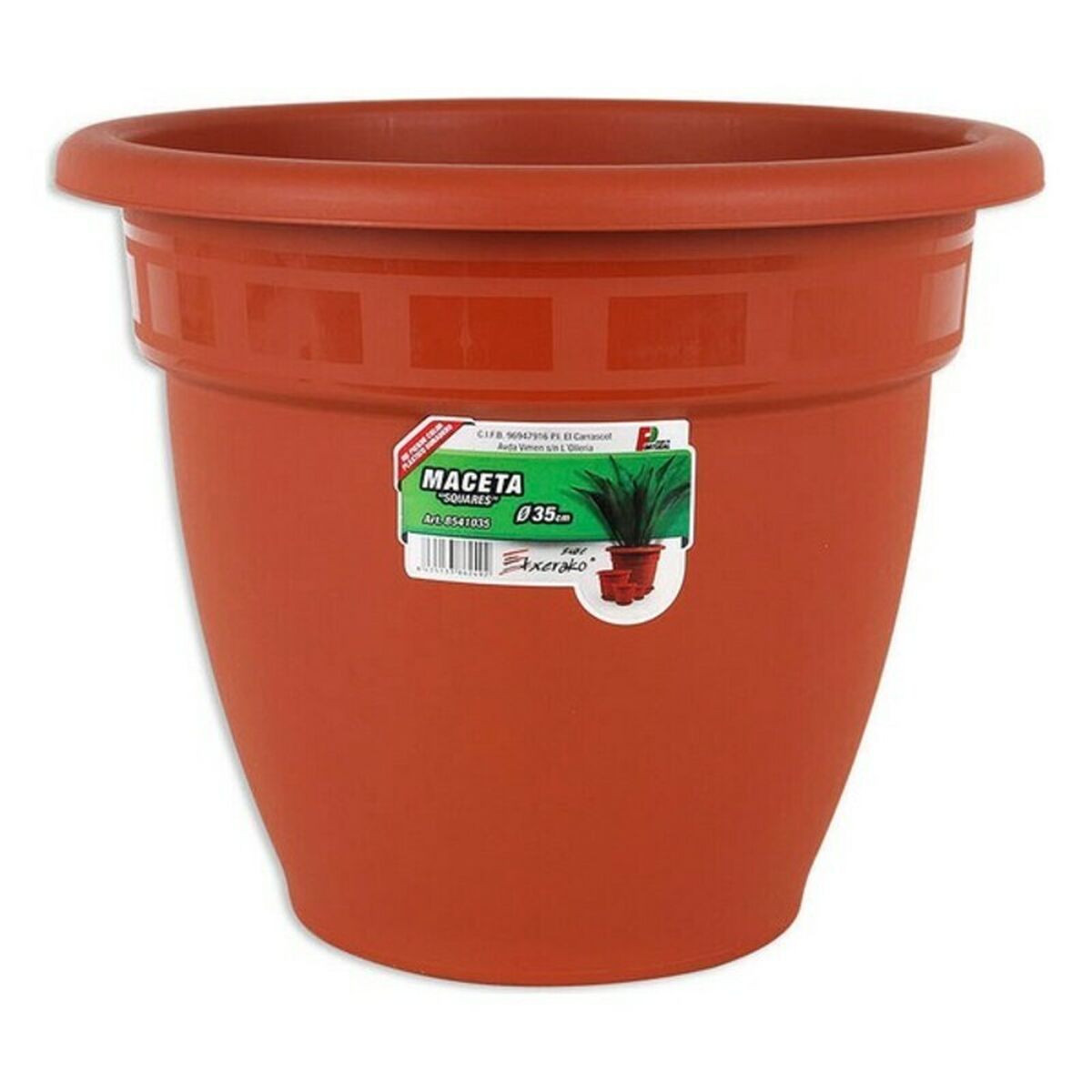 Банка Squares Dem   Коричневый-7