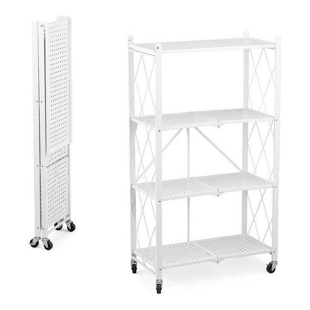 Schuhpoller Confortime Metall Weiß (70 x 34 x 127 cm)-2