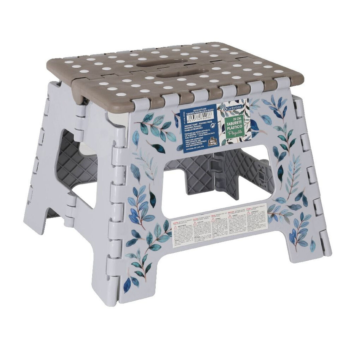 Табурет складной Confortime Цветы 28 x 25 x 25 cm-4
