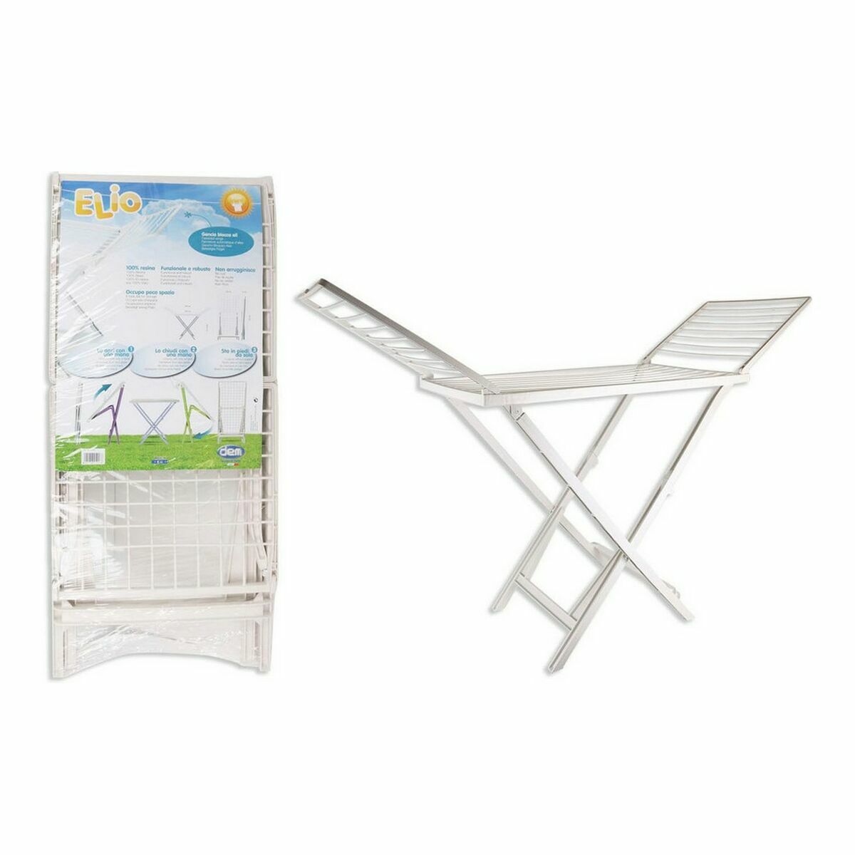 Сушилка Dem Elio 172 x 220 x 50,5 cm Смола (3 штук)-2