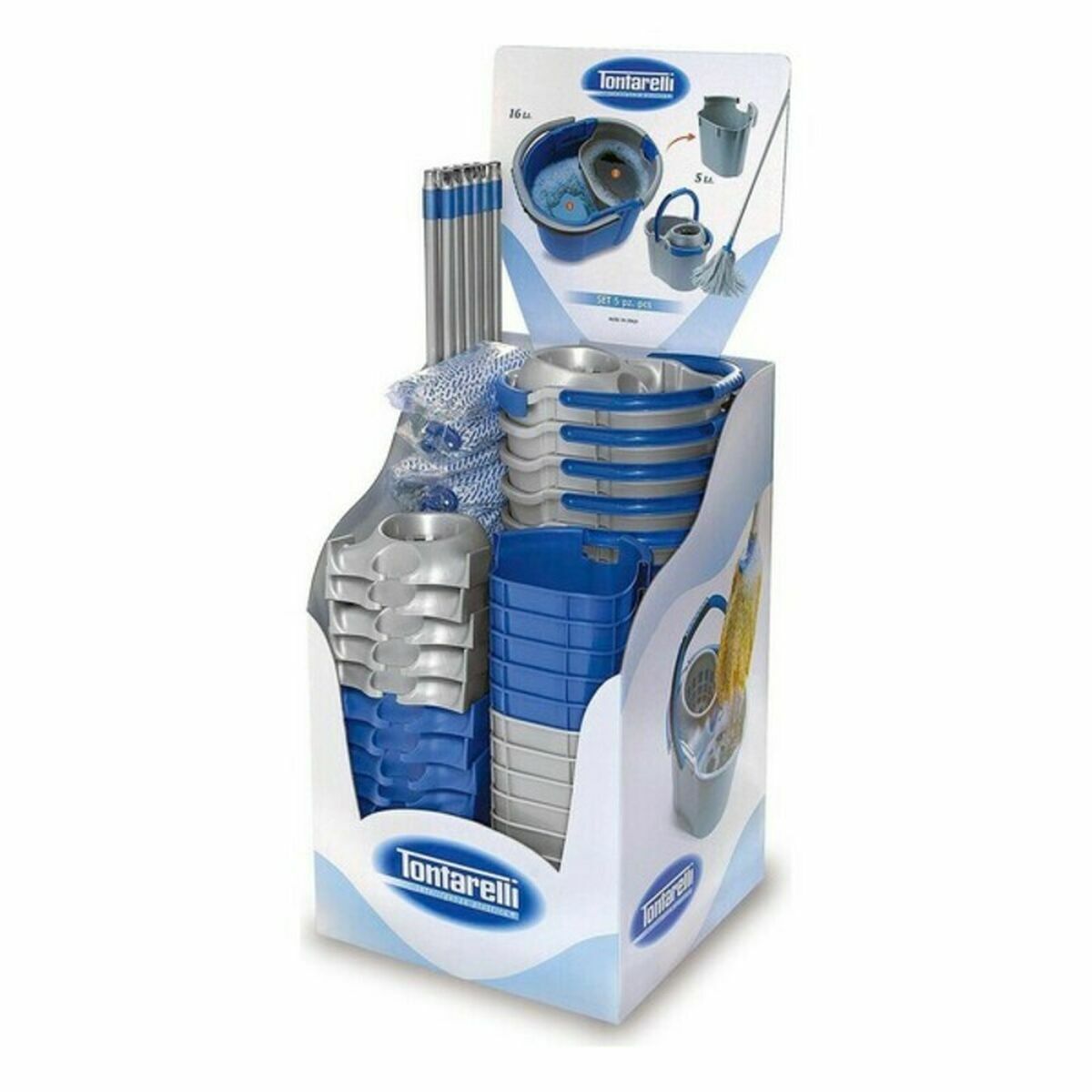Tontarelli Cleaning and Storage Kit 121562 39.5 x 30.5 x 31 cm (12 pieces)-2