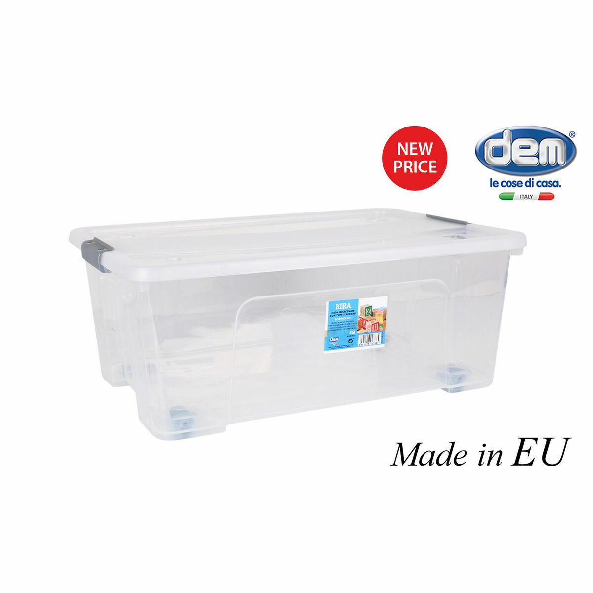 Universal Box Dem Kira 36 L 57 x 40 x 22 cm (4 Stück)-2