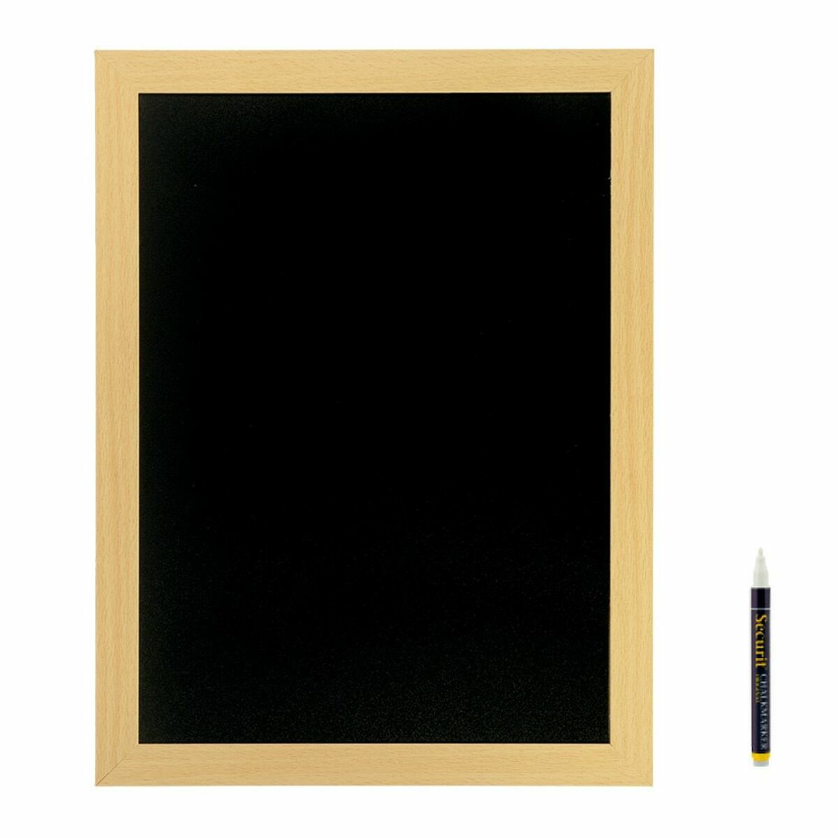 Board Securit Woody Tick Wall Natural 80 x 60 cm-2
