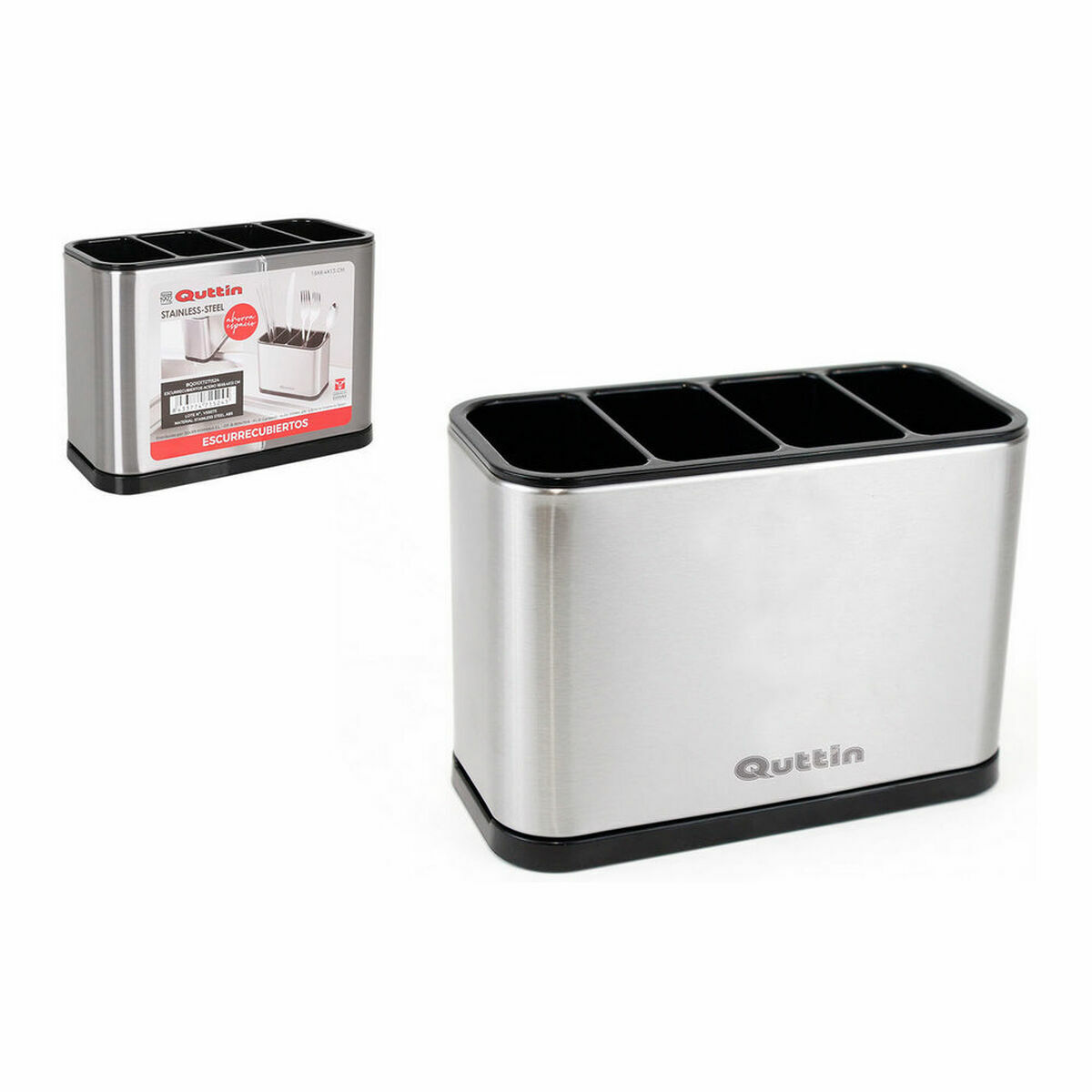 Quttin Cutlery Dryer 137516 Stainless Steel Steel (8 pieces)-2