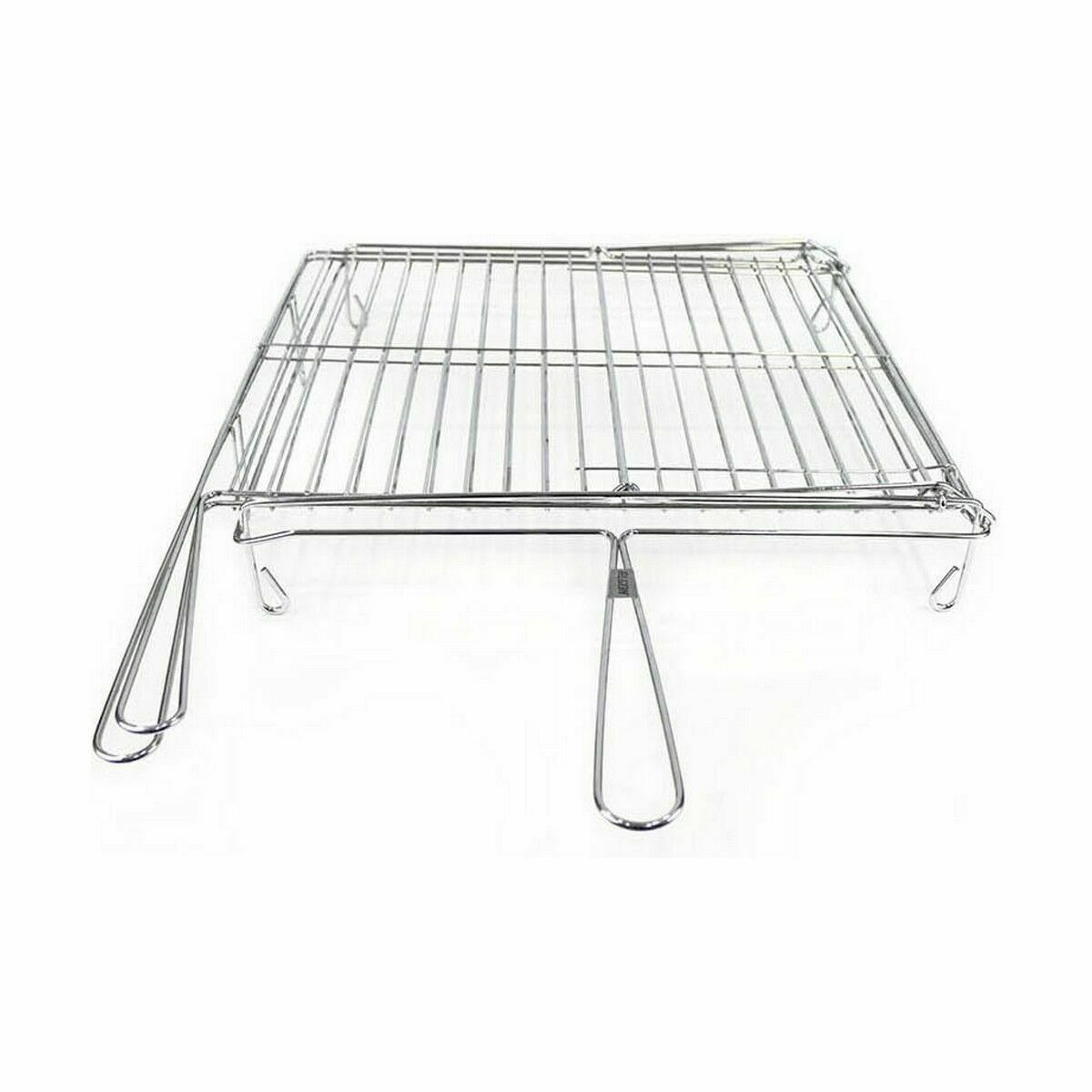 Grill Algon Chrom Drehbar Silber 45 x 50 x 9 cm (4 Stück)-2