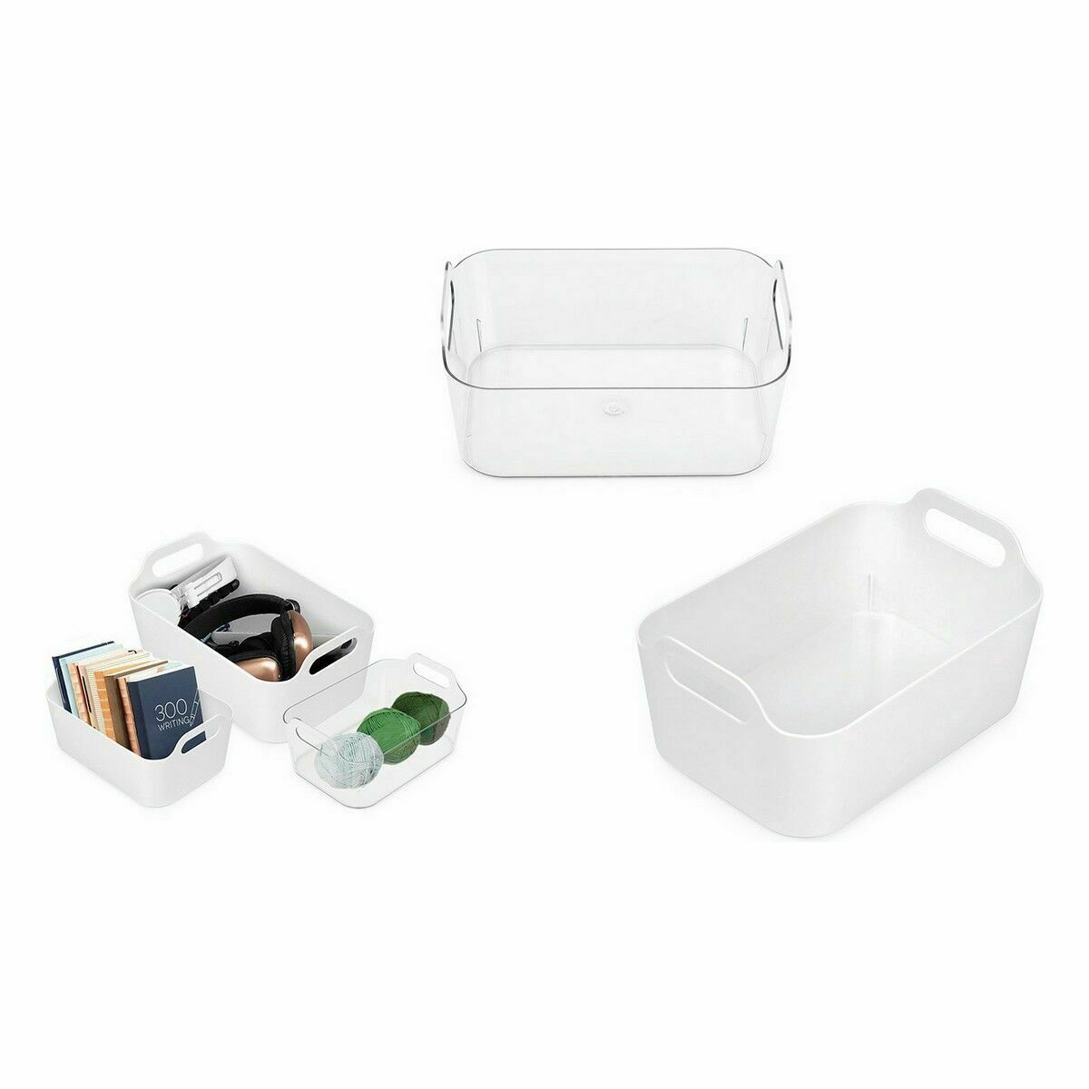 Confortime Universal Basket White 24 x 16.7 x 11.2 cm (18 pieces)-3