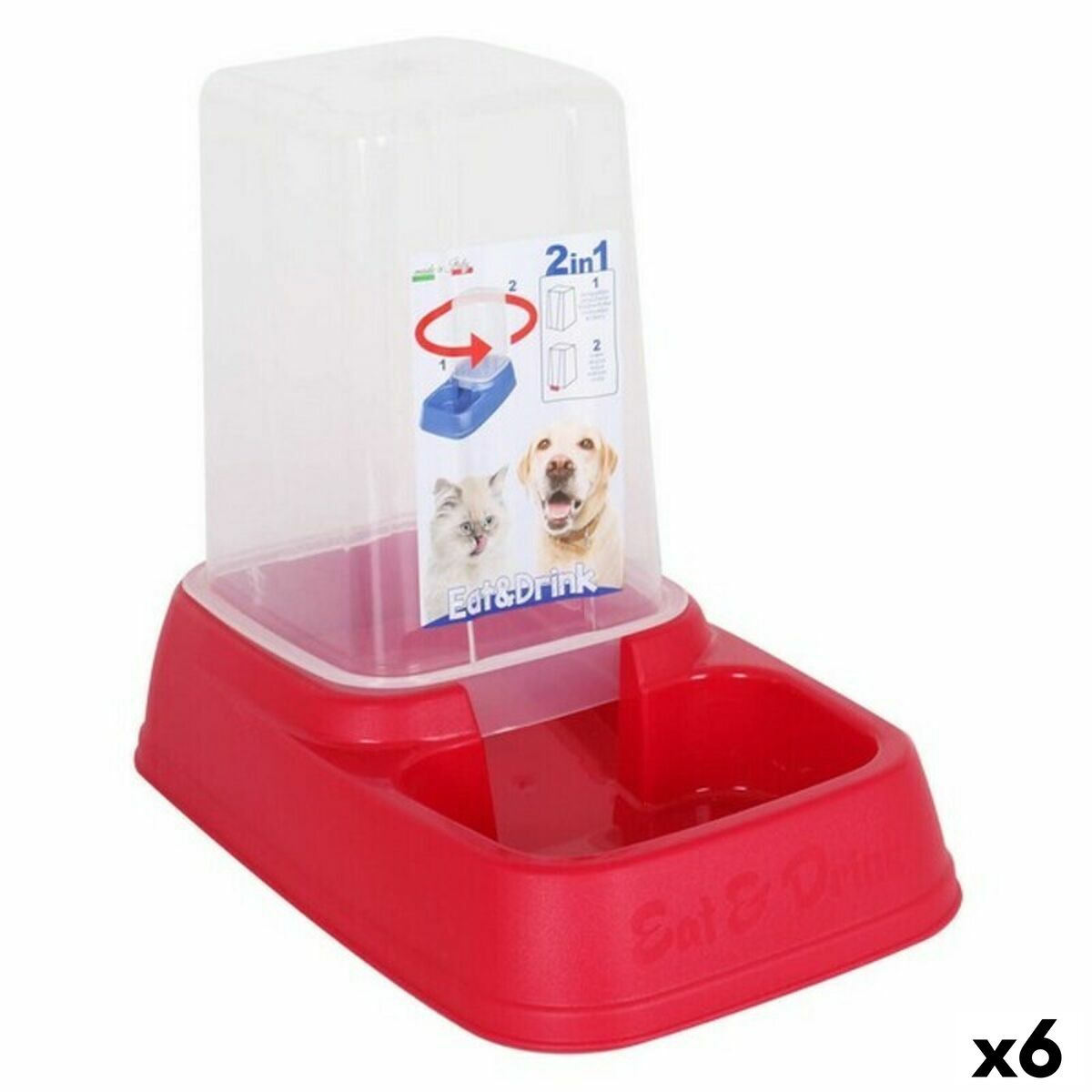 Alimentação animal Georplast GP10091 33,5 x 20 x 27,5 cm (3,7 L)