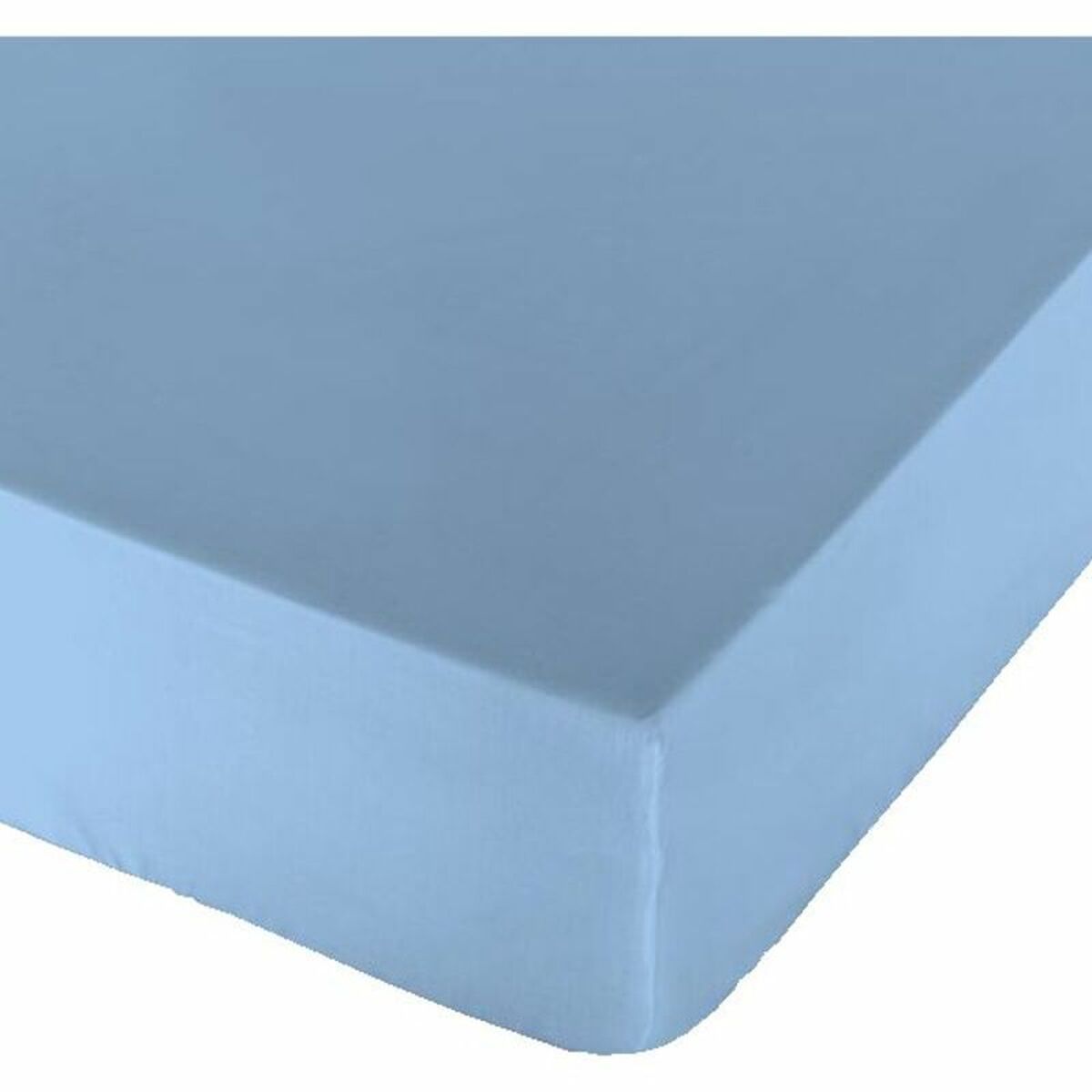 Feuille inférieure ajustée Naturals Bleu-2