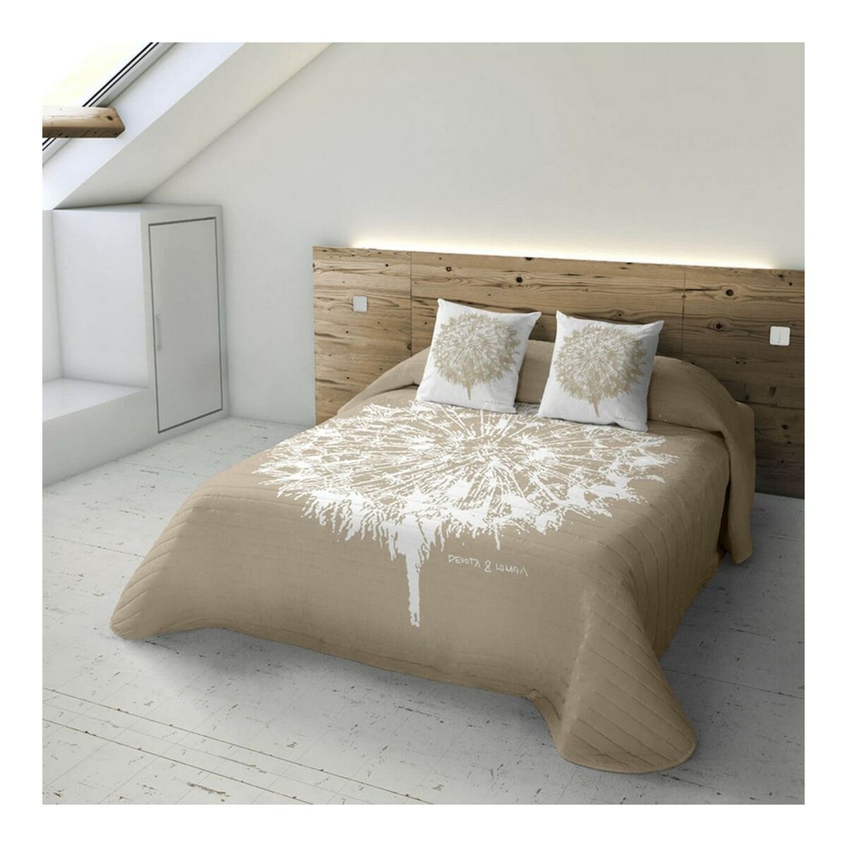 Чехол для подушки Devota & Lomba CBD&LDENTE-beige/blanco_180 270 x 260 cm-3