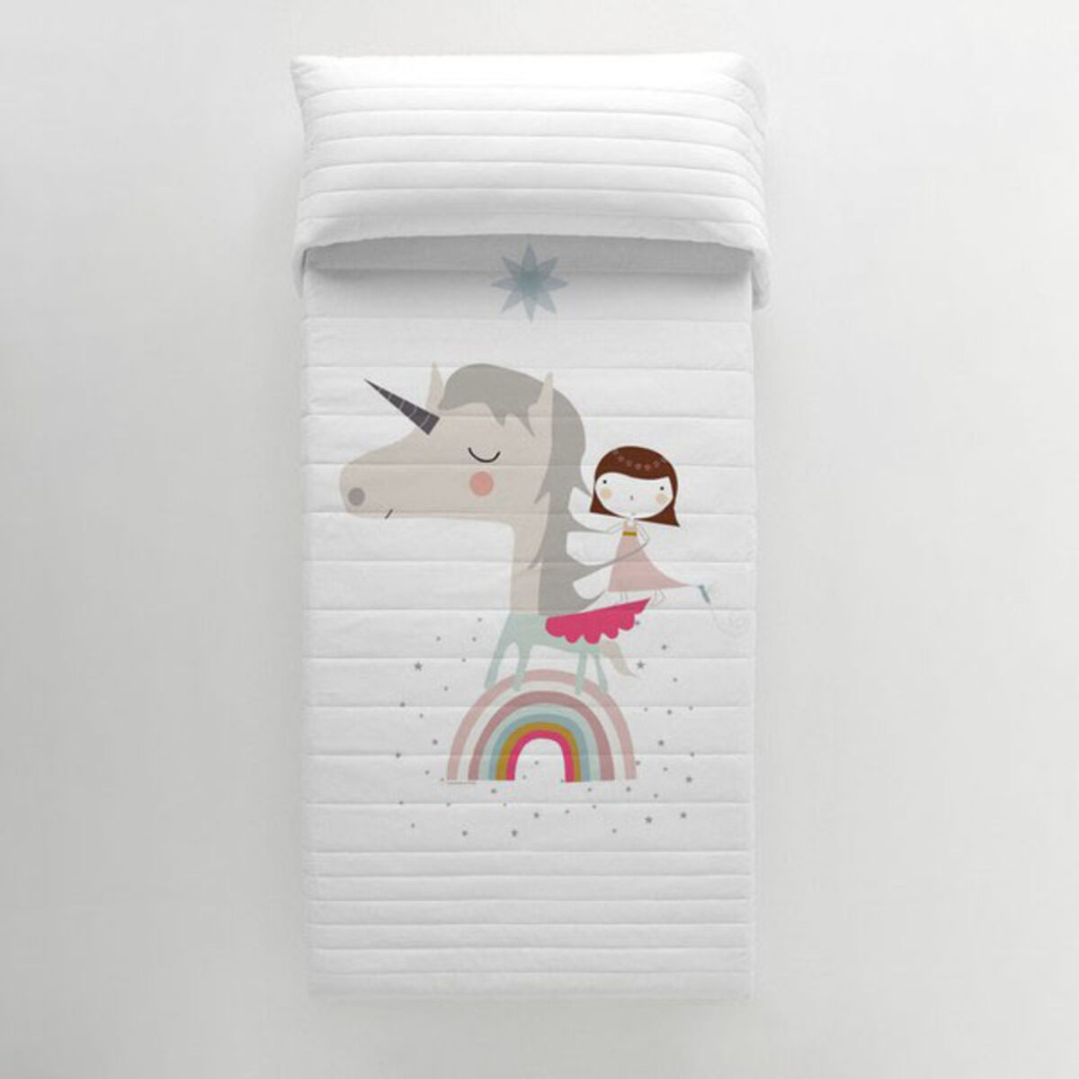Двустороннее покрывало Haciendo el Indio Unicorn White-4