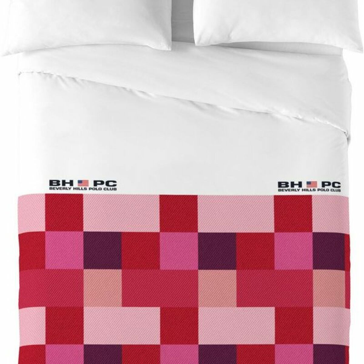 Bettbezug Beverly Hills Polo Club Atlanta Rot-3
