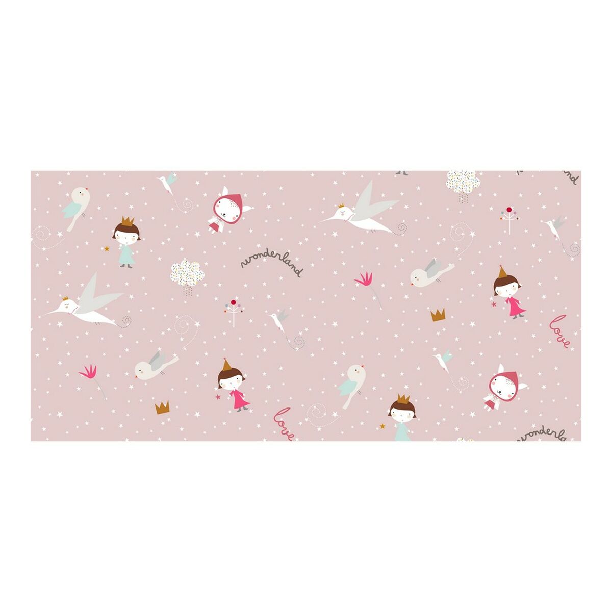 Мешок Nordic без наполнения Haciendo el Indio Wonderland (90 x 190 cm) (90 кровать)-2