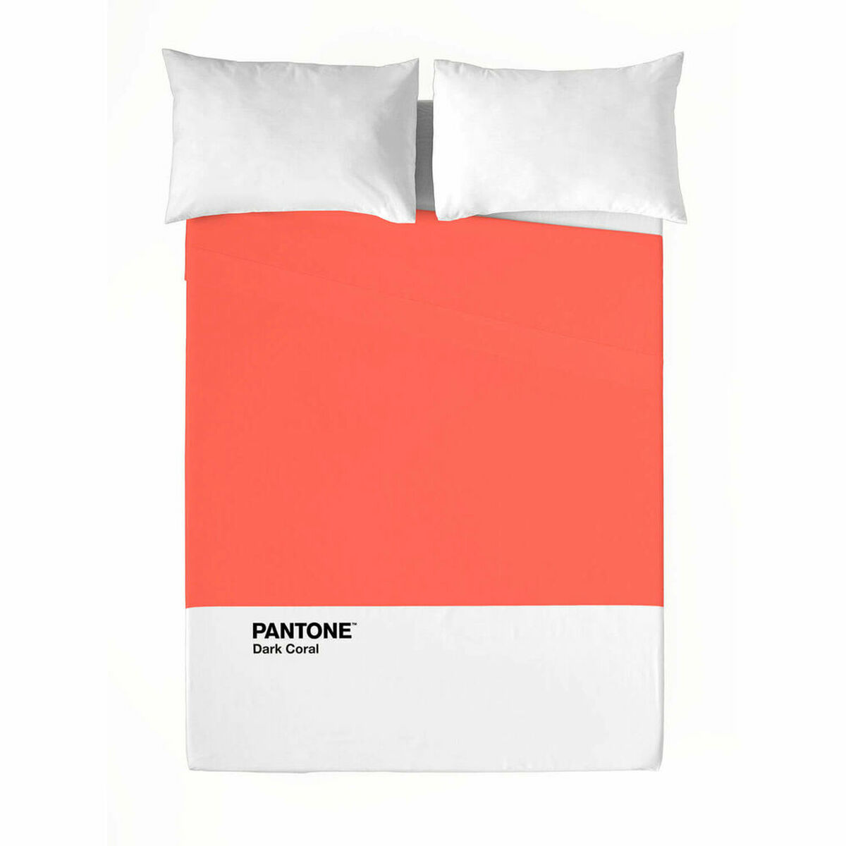 Pantone Dark Coral 260 x 270 cm tabletop sheet-2