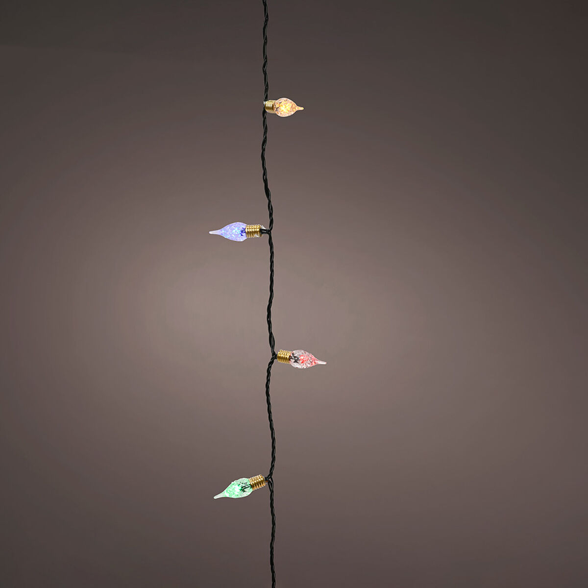Neujahrs-Girlande Lumineo 493276 Vintage Innen Mehrfarbig-2