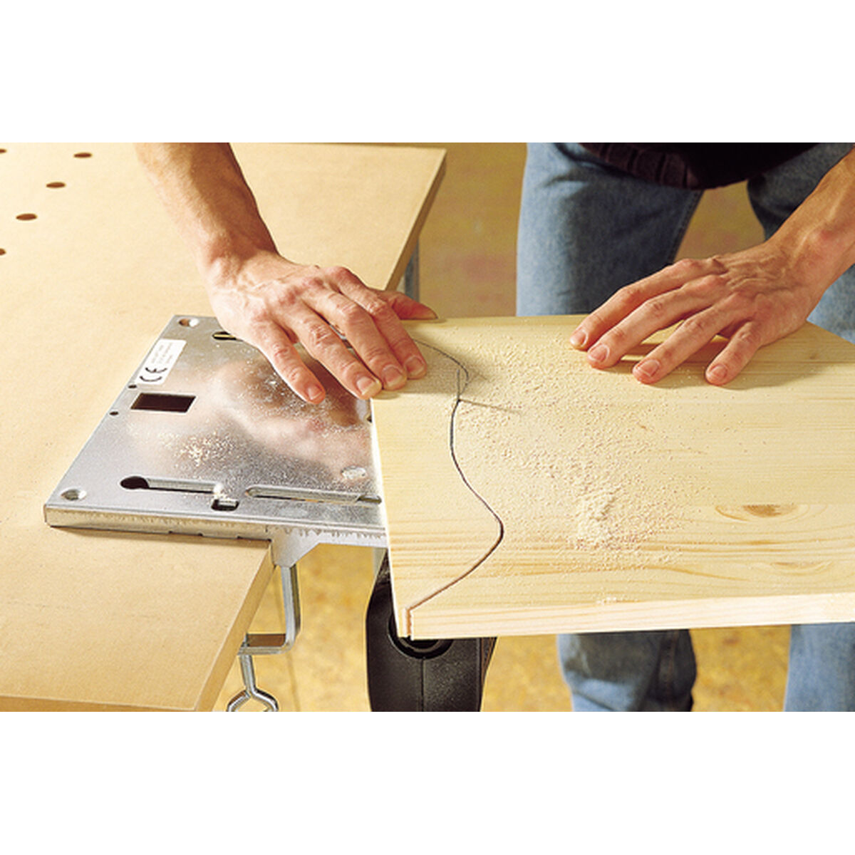 Desktop Wolfcraft 6197000 Jigsaw 32 x 30 cm-2