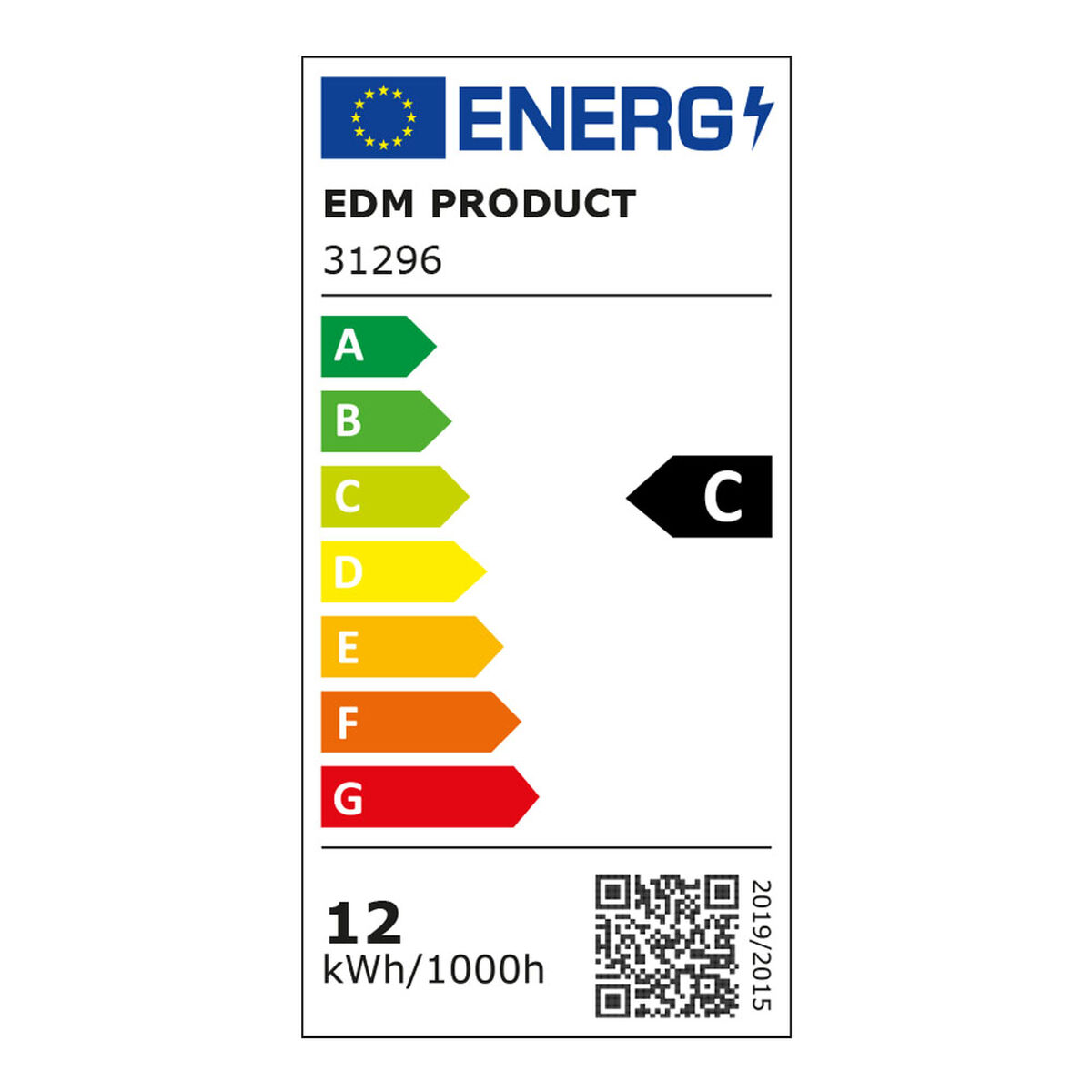 Tubo de LED EDM T8 12 W 1940 Lm 6500 K C  2,6 x 90 cm-4