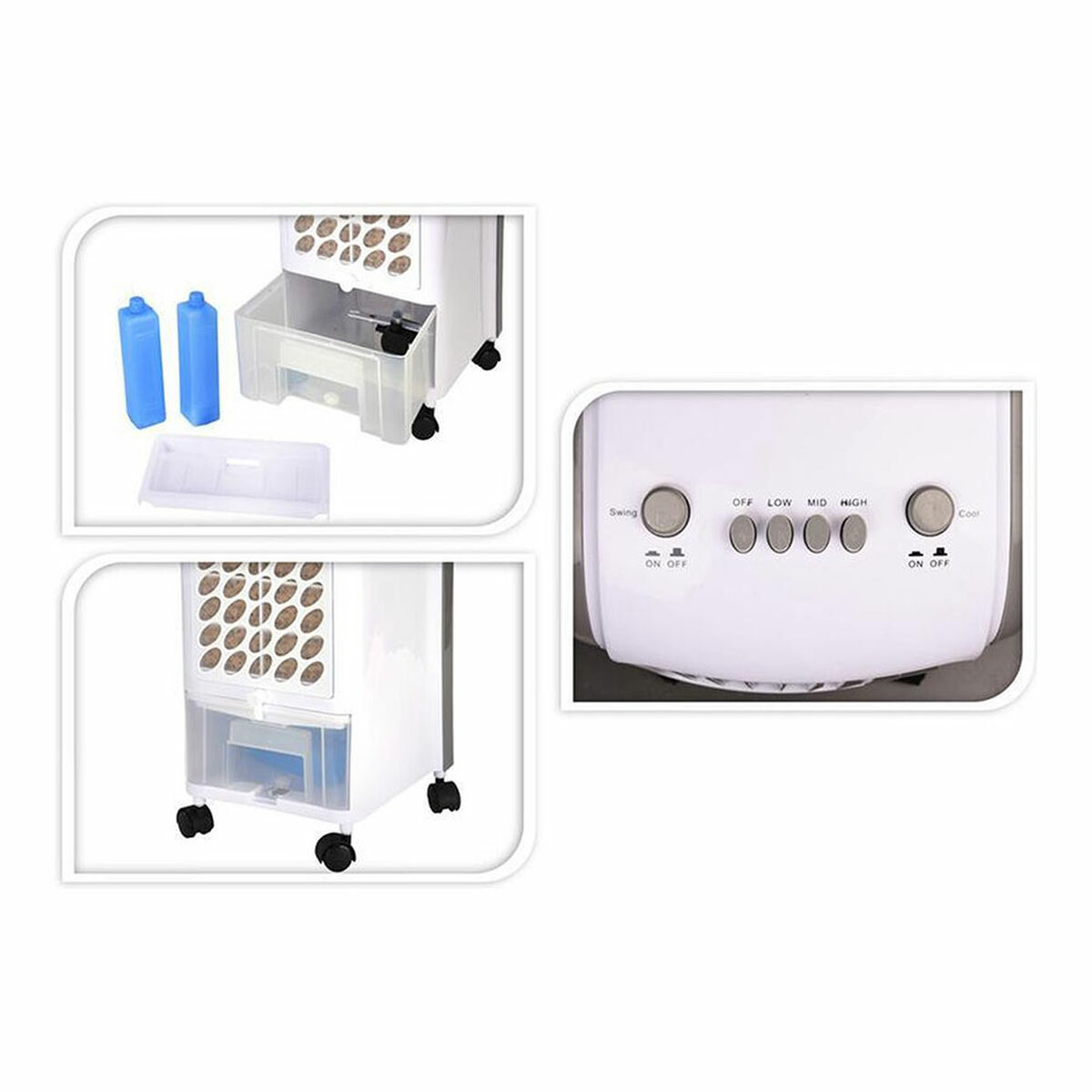 Портативный климатизатор EDM 33516 80 W 3,6 L-4