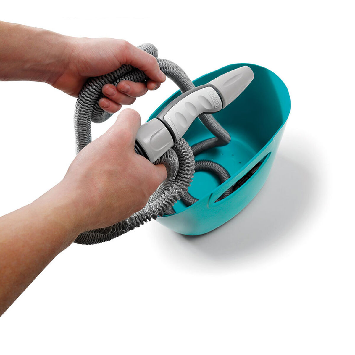 Набор шлангов с принадлежностями GF Garden gf80267600 Выдвижной корзина Синий 15 m Пластик-2